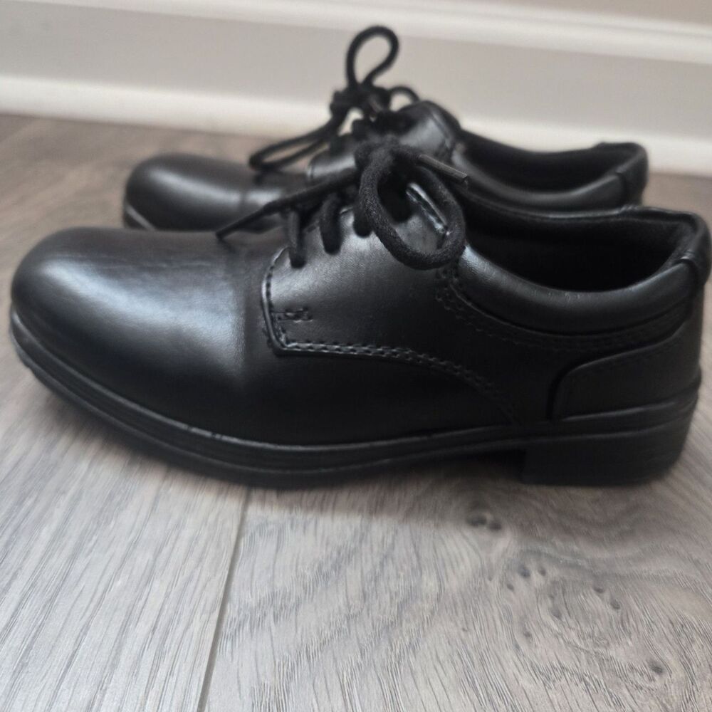Deer Stags Blazing Boys Size 11M Black Oxford Derby Dress Shoes School Formal